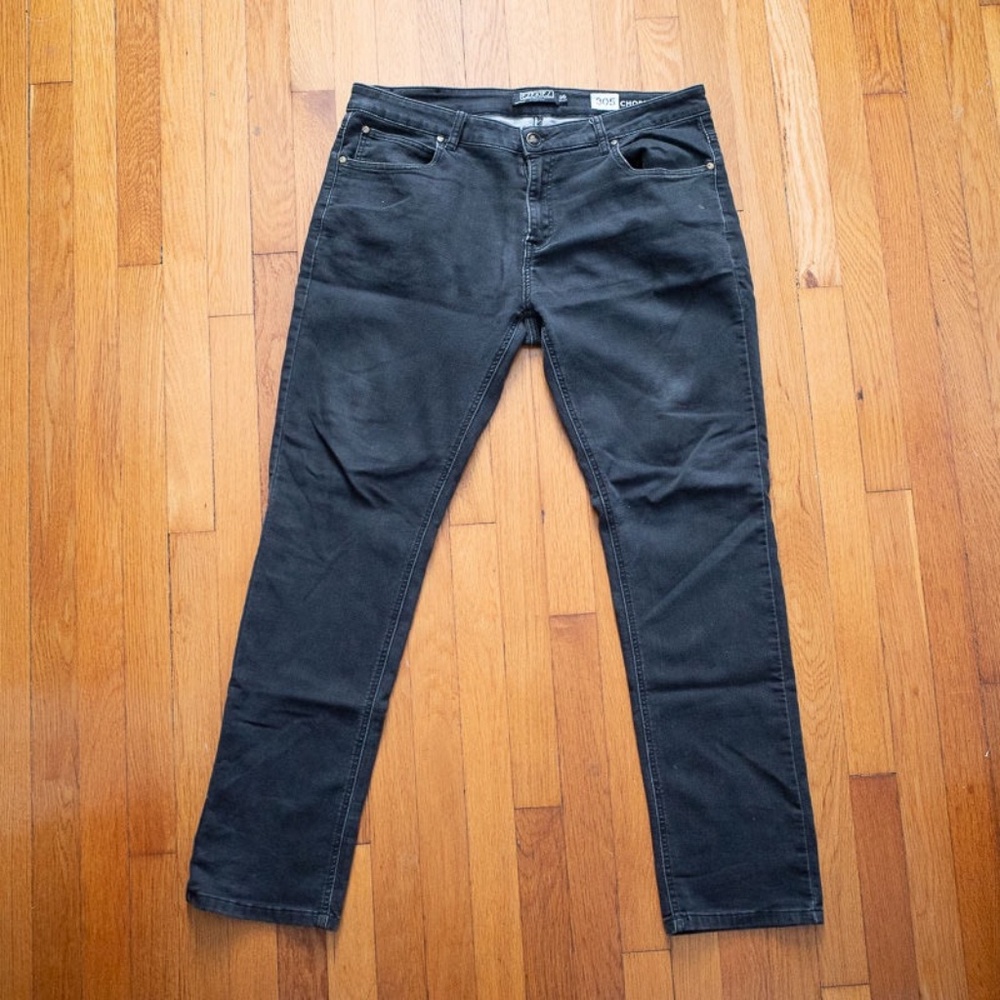 EZEKIEL men's jeans 36x30 jeans - 305 Chopper, black - stretch